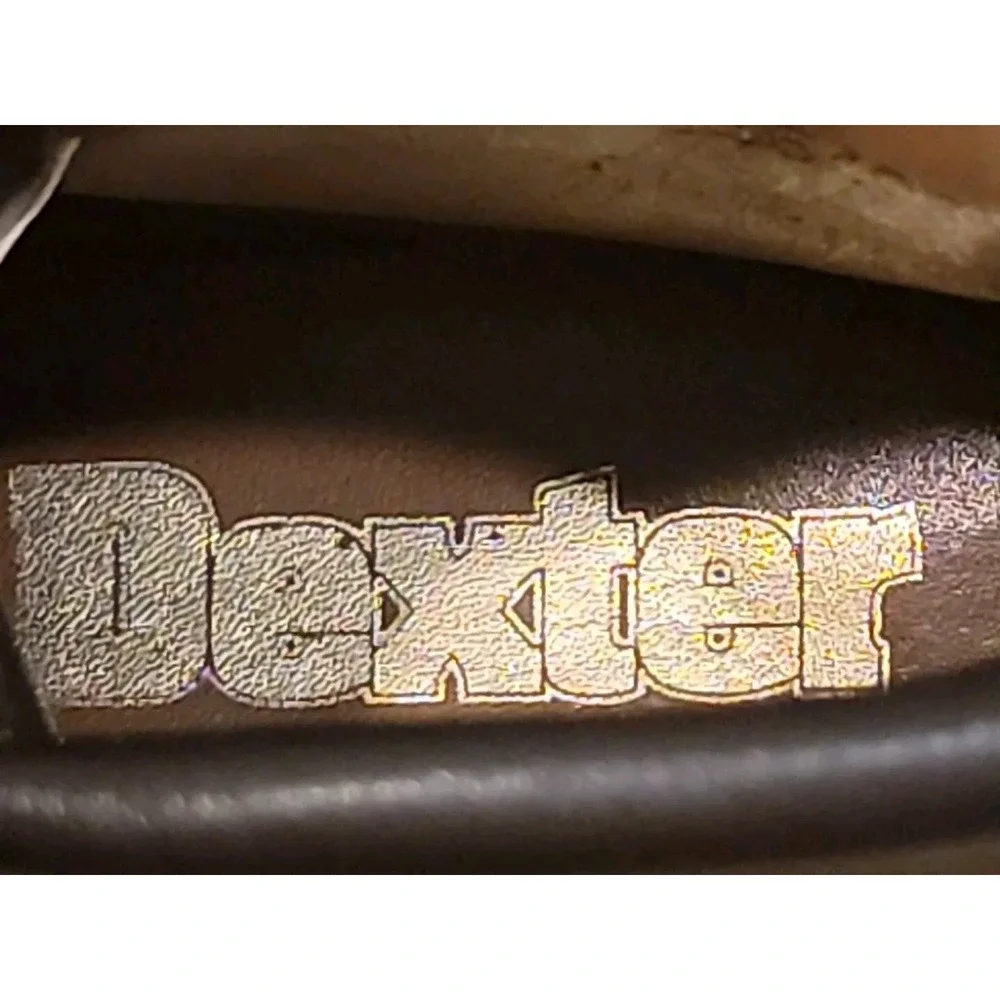 Vintage Dexter Hiking Boots Leather Backpacking Boots W/Vibram Sole, Men's 6.5
